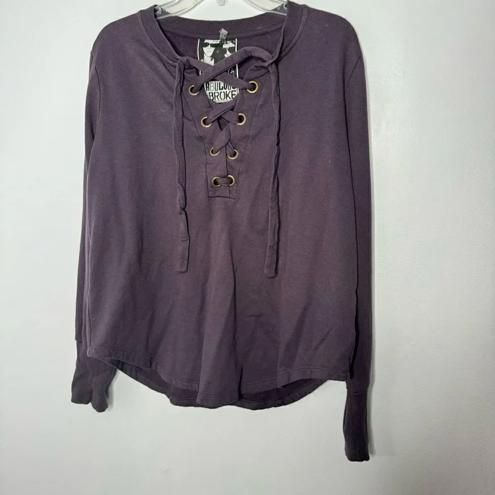 Young Fabulous & Broke sweatshirt size small